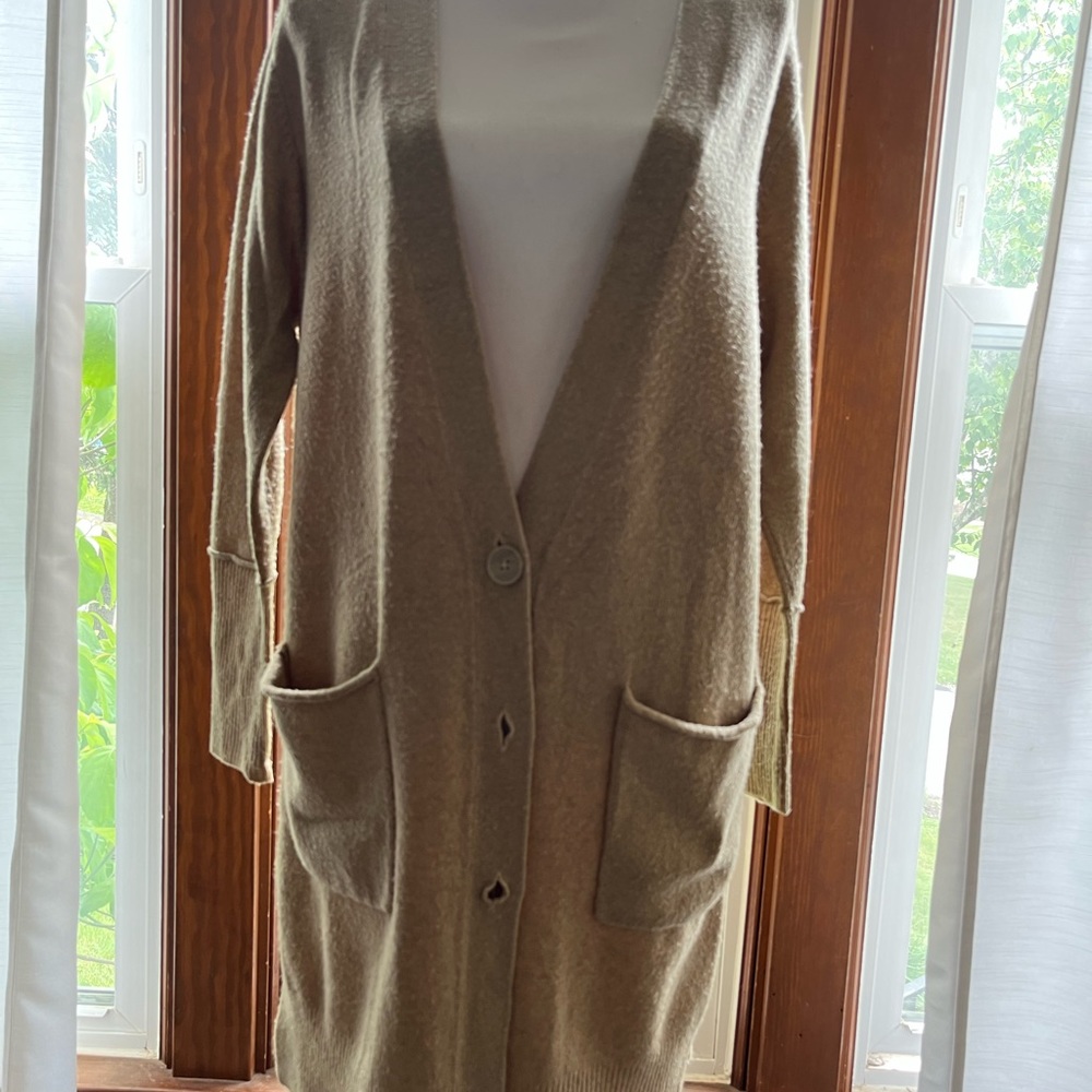 Duster v neck cardigan